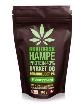 Nyborggaard Hampeprotein Pulver 200 g - 100% Vegetabilsk