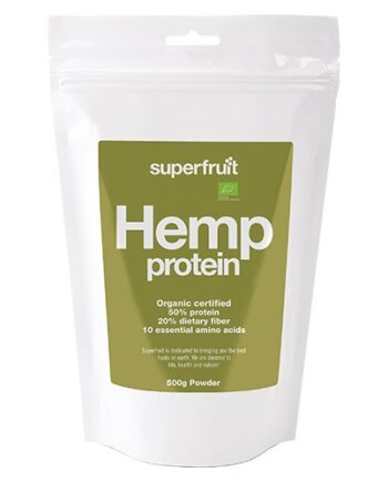 Hamp Protein Pulver 500g - Økologisk Superfood Tilbud