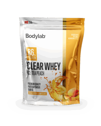 Clear Whey Is-te Peach Proteinpulver 500g fra Bodylab