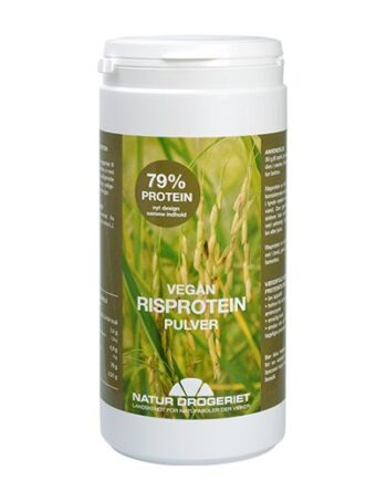Vegansk Risprotein Pulver 600 g - Styrk din muskelmasse