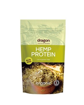 Økologisk Hampe Proteinpulver 200g fra Dragon Superfoods