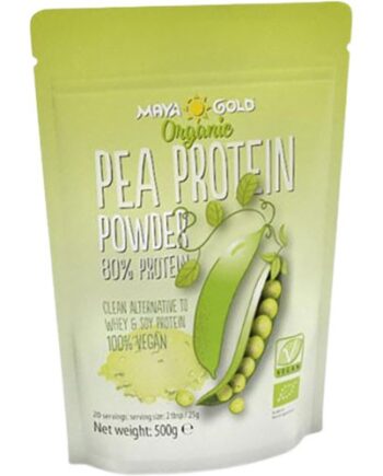 Økologisk Ærte Proteinpulver 500 Gram - Puori