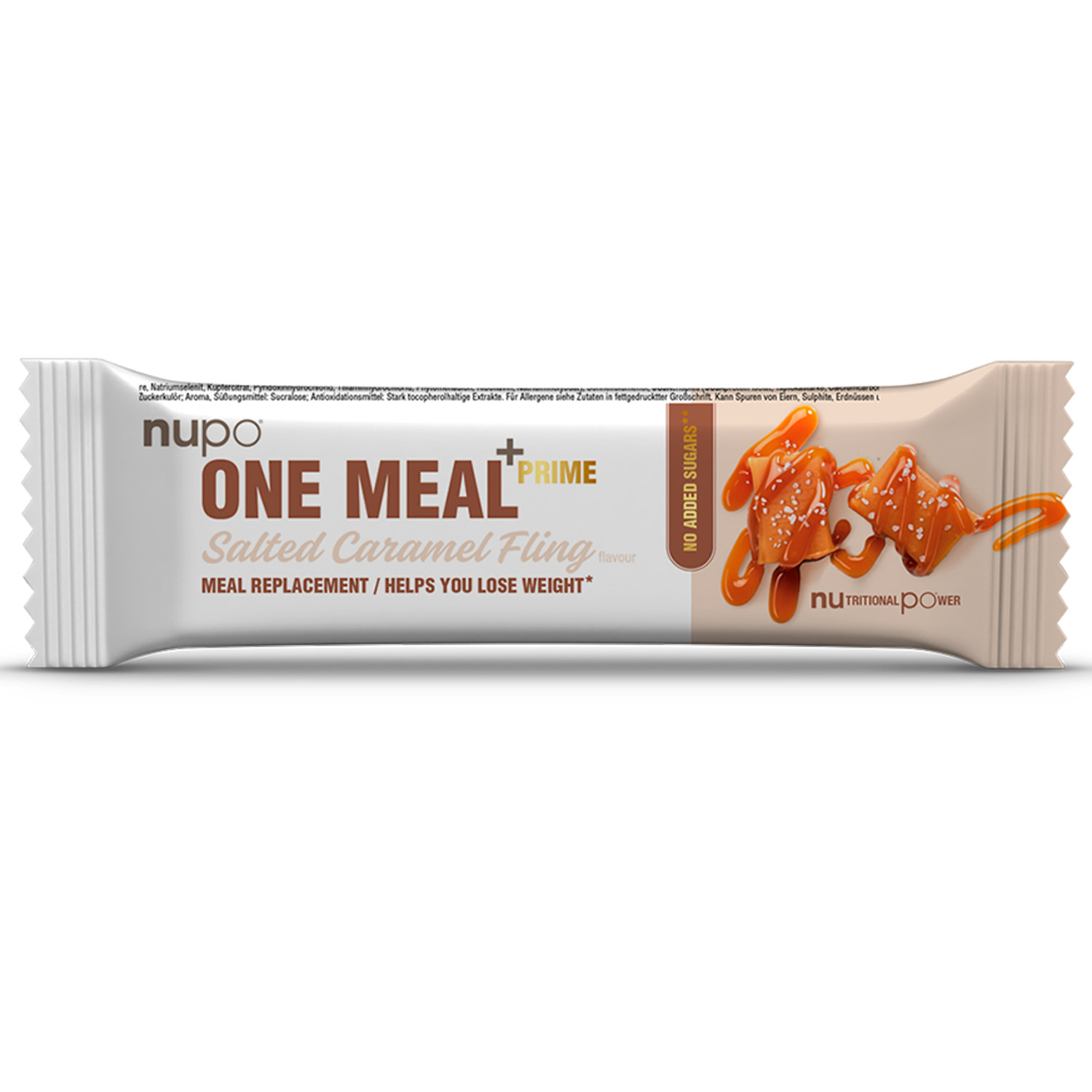 One Meal Prime Bar Salted Caramel 64g - Måltidserstatning