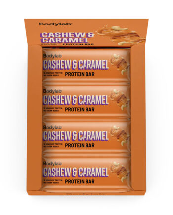 Proteinbar med Cashew og Karamel 55g - Bodylab Sneaker