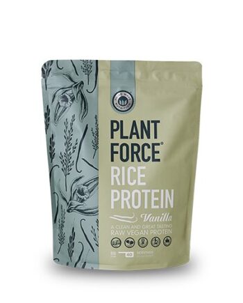 Plantforce Risprotein Vanilje 800 g - Sundhedsbevidst Valg