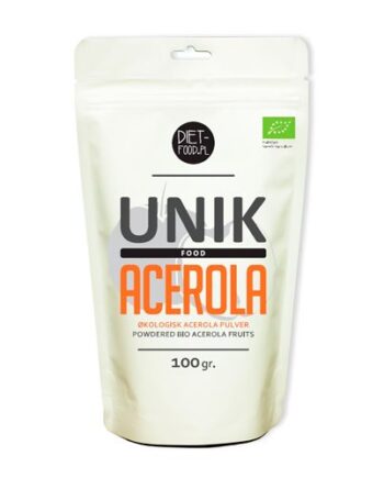 Økologisk Acerola Pulver fra Diet Food - Høj Protein & Fiber