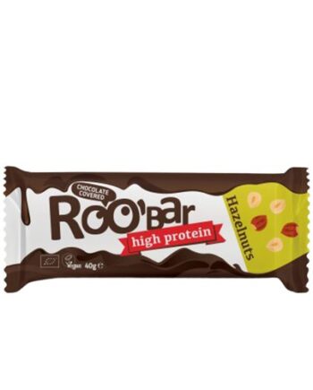 Rooamp Bar Choko Hasselnød Proteinbar - Økologisk Snack