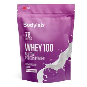 Bodylab Whey 100 Neutral - Højkvalitets Proteinpulver