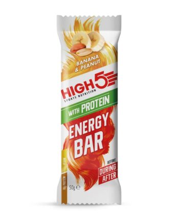 Energibar Protein Vegan 50g Banan & Jordnødder High5