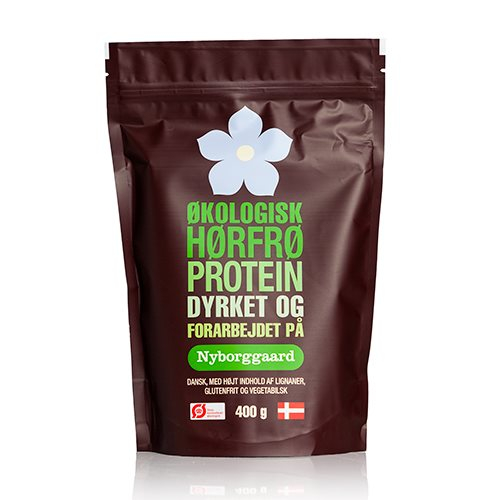Hørfrø Proteinpulver 400g - Glutenfrit og Rigt på Fibre
