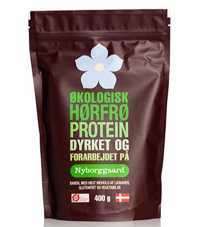 Hørfrø Proteinpulver 400g - Vegetabilsk Proteintilskud