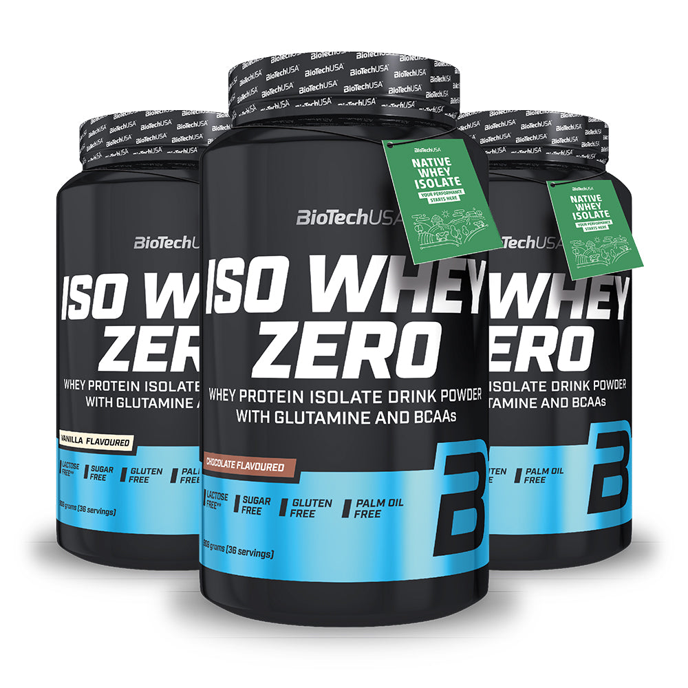 Iso Whey Zero 908g - Højkvalitets Proteinpulver fra BioTechUSA
