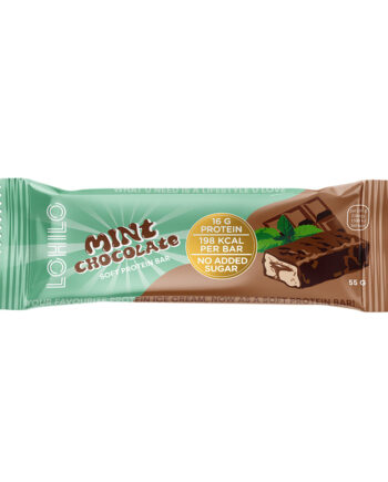 Lohilo Proteinbar - Mint Chokolade Chip 55g på tilbud