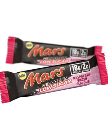 Mars Proteinbar med Lavt Sukker - Hindbær Smash 55g