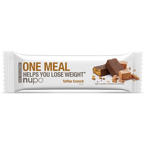 Nupo Toffee Crunch Meal Bar - Høj Protein Snack
