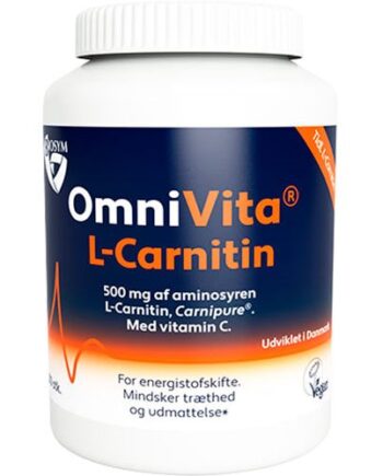 Omnivita L-Carnitin 100 Kapsler - Energistofskifte