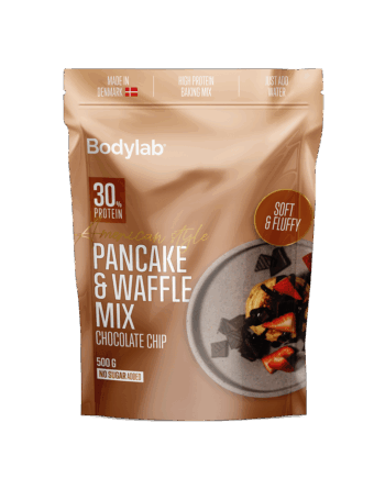 Amerikansk Proteinpandekage- & Vaffelmix 500g - Chokolade