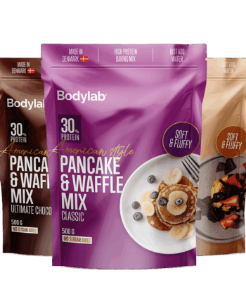 Amerikansk Proteinpandekage- og Vaffelmix fra Bodylab