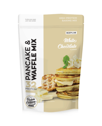 Protein Pandekage- & Vaffelmix Hvid Chokolade 500g
