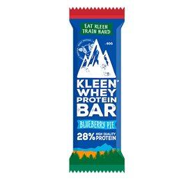 Kleen Whey Proteinbar med Blåbær Pie - Økologisk Energi