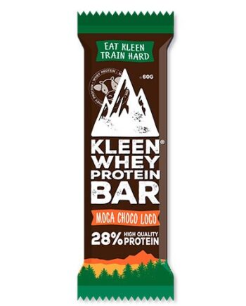 Kleen Whey Proteinbar Moca Choco Loco - Økologisk Snack