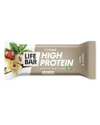 Lifebar Proteinbar med Nødder og Vanilje - Økologisk Snack