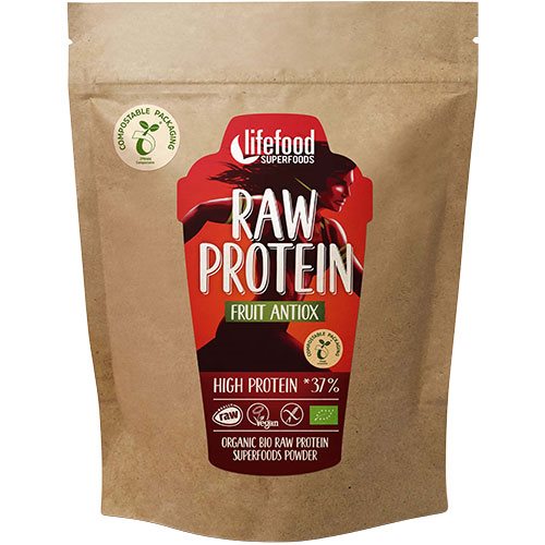 Økologisk Frugt Proteinpulver - Lifefood Raw 450g