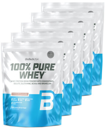 100% Ren Valleproteinpulver 6x1 kg fra BioTechUSA