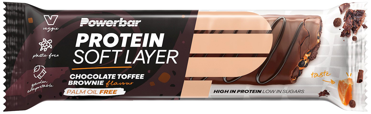 Protein Soft Layer Bar Chokolade Toffee Brownie 40g