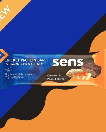 Kryds Protein Bar med Mørk Chokolade, Karamel & Peanutbutter