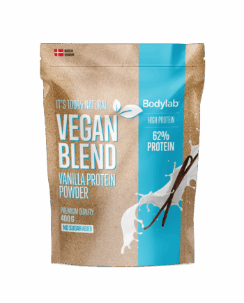 Vegan Proteinpulver Vanilje 400g fra Bodylab - Kvalitet!