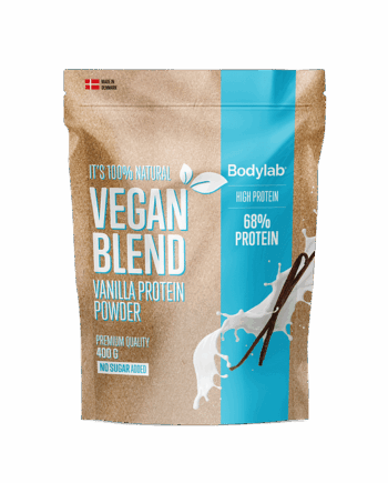 Vegan Proteinpulver 400g - Vanilje Bodylab Tilbud