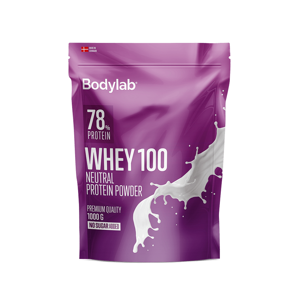 Whey 100 Neutral Proteinpulver fra Bodylab - Black Friday Tilbud!