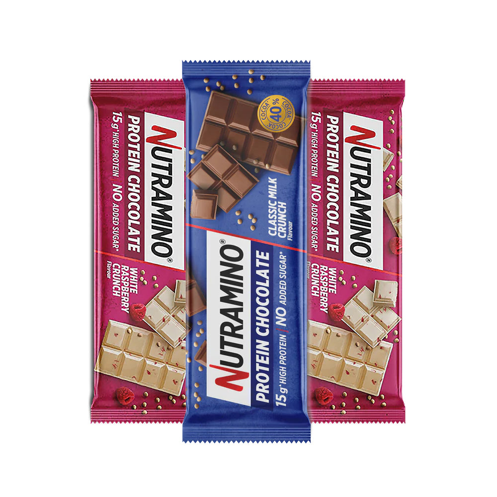 Nutramino Protein Chokoladebar - 10x 50g, Bland Selv!