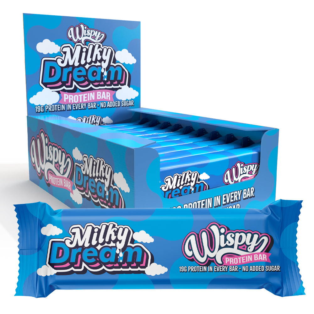 Milky Dream 10x55g Sukkerfri Proteinbar med Chokolade