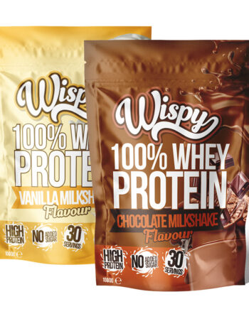 Whey 100 Proteinpulver 2x1kg - Højt Proteinindhold!