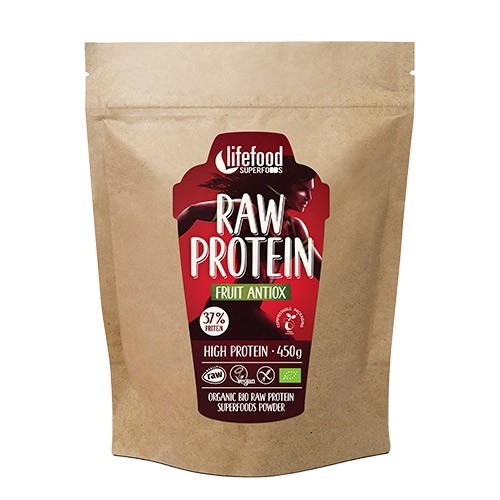 Økologisk Superfood Proteinpulver med Frugt - 450 Gram