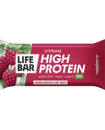 Økologisk Proteinbar med Hindbær - Lifefood Sneaker