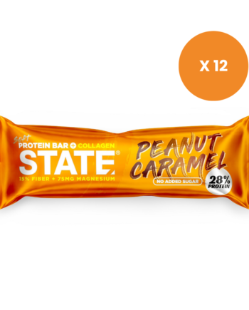 Kasse State Proteinbar Peanut Caramel Racketlife Sneaker