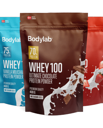 Bodylab Whey 100 - 400 g Proteinpulver på tilbud