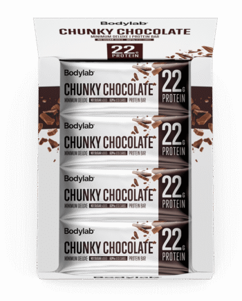 Minimum Deluxe Proteinbar med Chunky Chokolade 12x65g