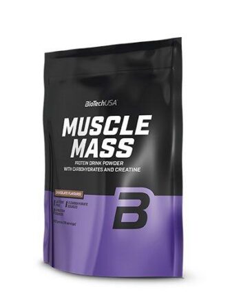 Biotech Muscle Mass Proteinpulver Chokolade 1000g - Tilbud!