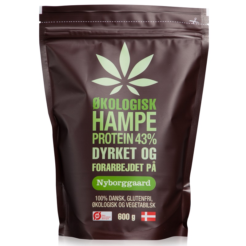 økologisk Hampeprotein 600g Nyborggaard Sneaker