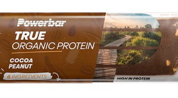 True Organic Protein Bar Kakaopønt 45g - Økologisk Snack
