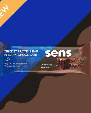 Krydsproteinbar med Mørk Chokolade og Brownie Smag