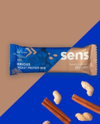 Kryddersmagende Proteinbar med Insekter - Peanut Butter & Kanel