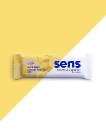 Krydsningsproteinbar med Ananas & Kokos - Sund Snack