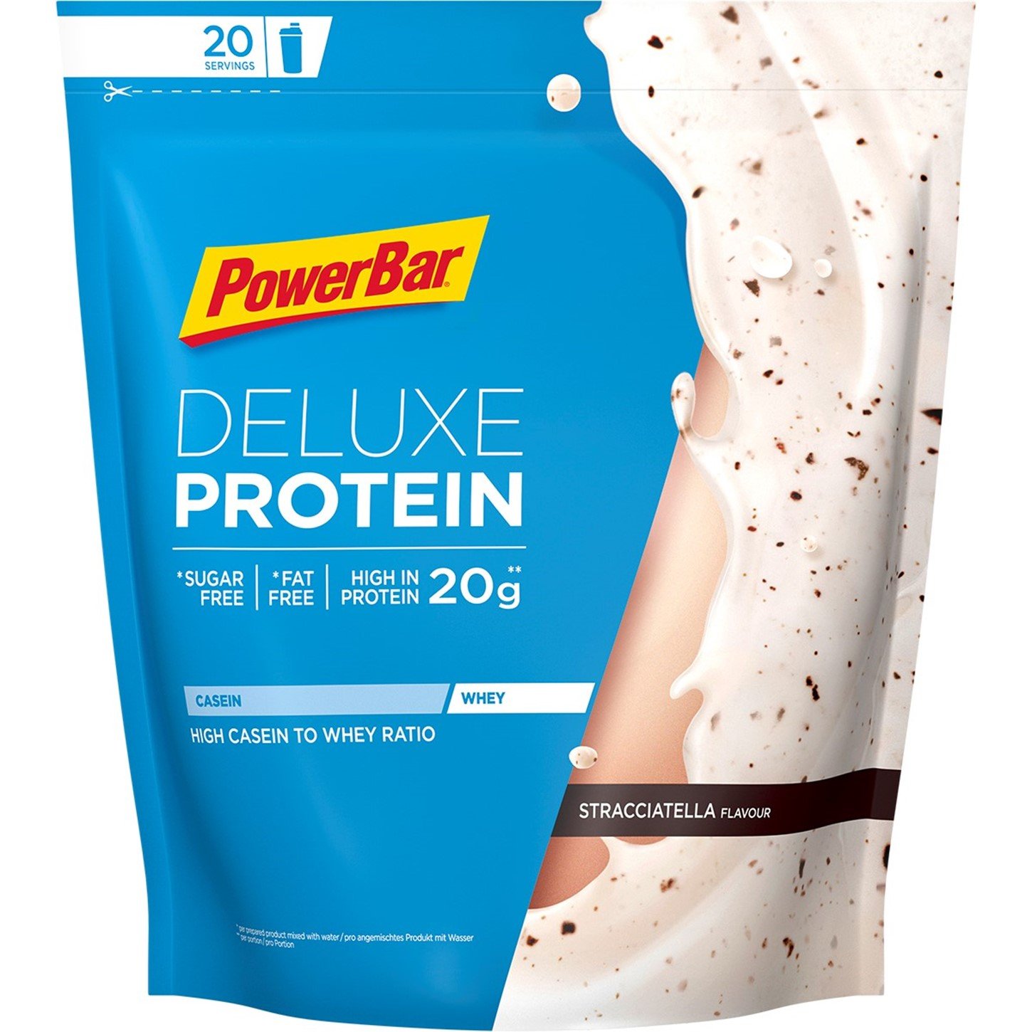 Protein Deluxe Stracciatella Pulver 500g - Kvalitetsprotein
