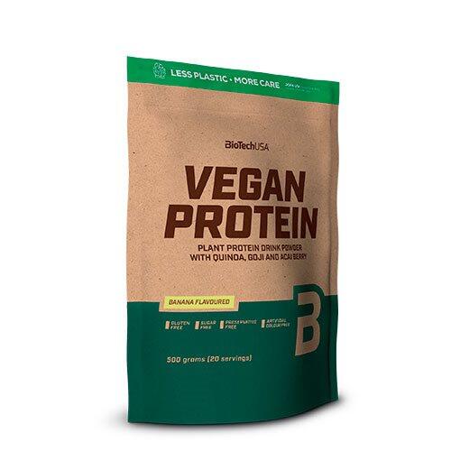 Biotech Vegansk Proteinpulver med Banan Smag 500g
